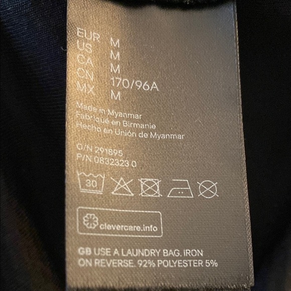 DIVIDED H&M BLACK SEQUIN BODYCON DRESS‎ WITH CUT-OUT DETAIL - Picture 10 of 11